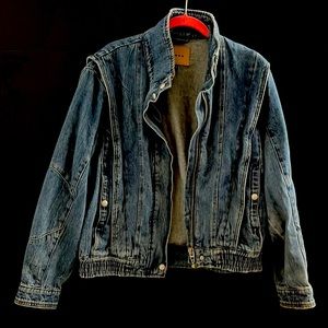 Blank NYC oversized women’s denim jacket